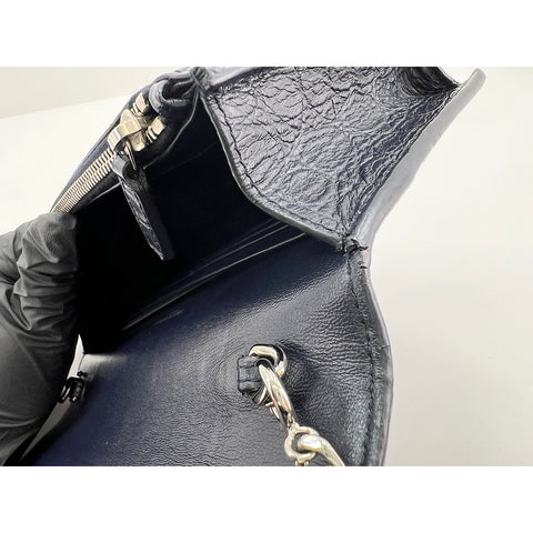 SAINT LAURENT PARIS Kate Shoulder Bag Navy WS33979