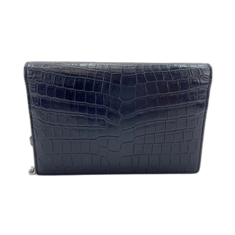 SAINT LAURENT PARIS Kate Shoulder Bag Navy WS33979