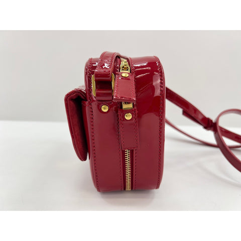 SAINT LAURENT PARIS Viki Shoulder Bag Red WS33980