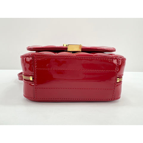 SAINT LAURENT PARIS Viki Shoulder Bag Red WS33980
