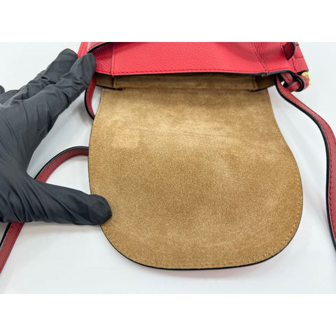 LOEWE Gate mini Shoulder Bag Red WS33981