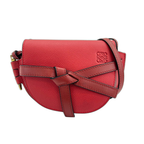 LOEWE Gate mini Shoulder Bag Red WS33981