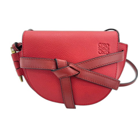 LOEWE Gate mini Shoulder Bag Red WS33981
