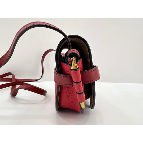 LOEWE Gate mini Shoulder Bag Red WS33981