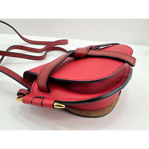 LOEWE Gate mini Shoulder Bag Red WS33981