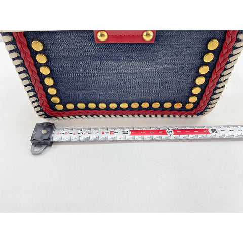 PRADA Kaye Shoulder Bag Navy WS33983