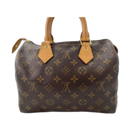 LOUIS VUITTON Speedy 25 Handbag Brown WS33984