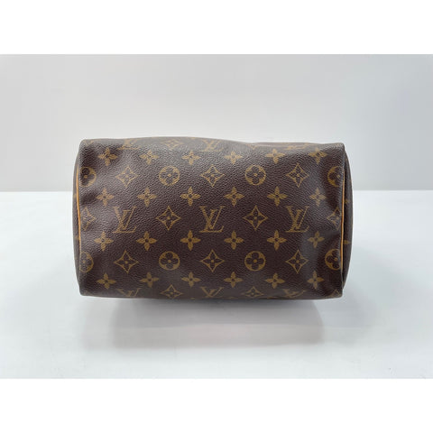 LOUIS VUITTON Speedy 25 Handbag Brown WS33984
