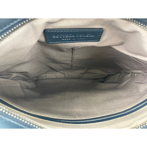 BOTTEGAVENETA INTRECCIATO Shoulder Bag Navy WS33987
