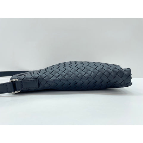 BOTTEGAVENETA INTRECCIATO Shoulder Bag Navy WS33987
