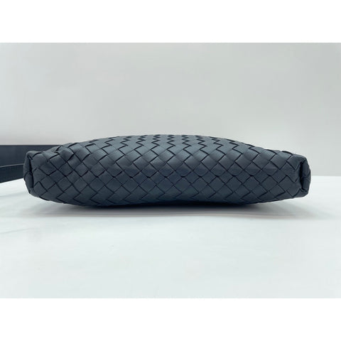 BOTTEGAVENETA INTRECCIATO Shoulder Bag Navy WS33987