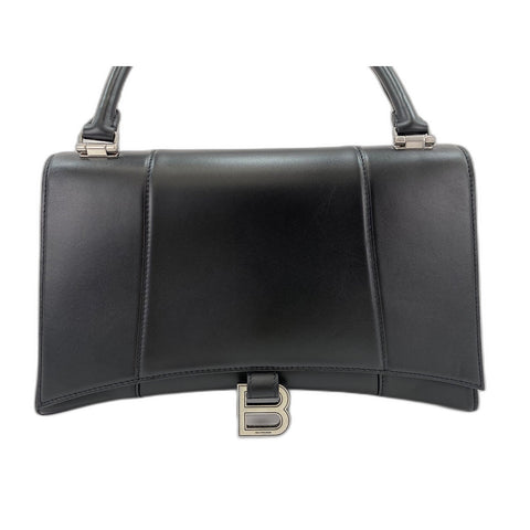 BALENCIAGA Hour glass Handbag black WS33989