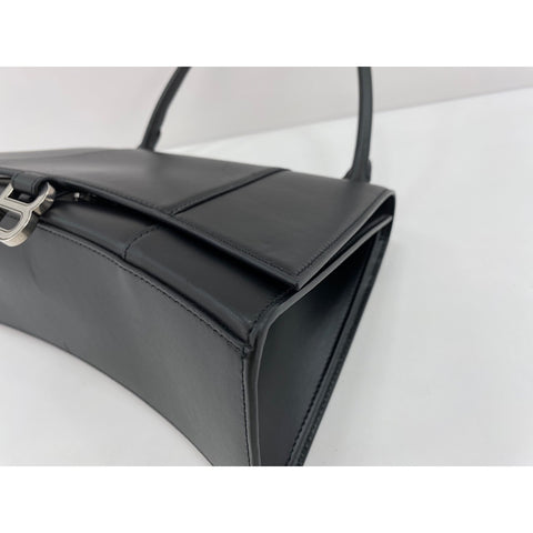 BALENCIAGA Hour glass Handbag black WS33989