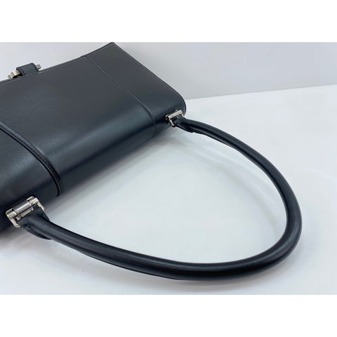 BALENCIAGA Hour glass Handbag black WS33989