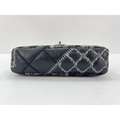 CHANEL patchwork Shoulder Bag black WS33992