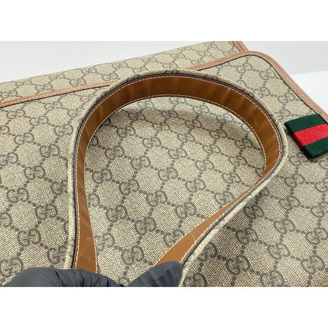 GUCCI GG plus Shoulder Bag beige WS33993