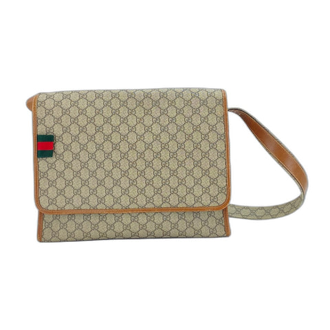 GUCCI GG plus Shoulder Bag beige WS33993