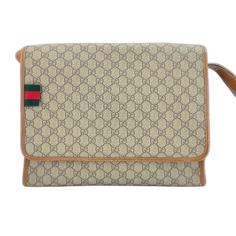 GUCCI GG plus Shoulder Bag beige WS33993