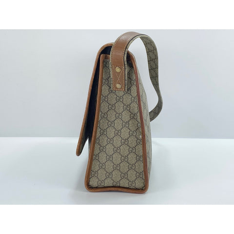 GUCCI GG plus Shoulder Bag beige WS33993
