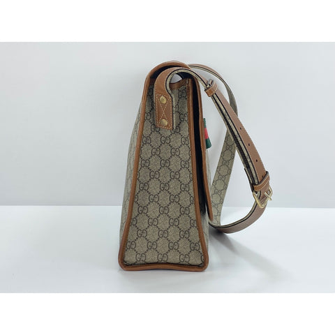 GUCCI GG plus Shoulder Bag beige WS33993