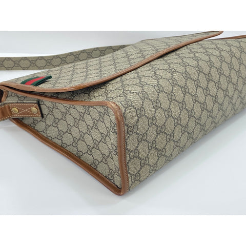 GUCCI GG plus Shoulder Bag beige WS33993