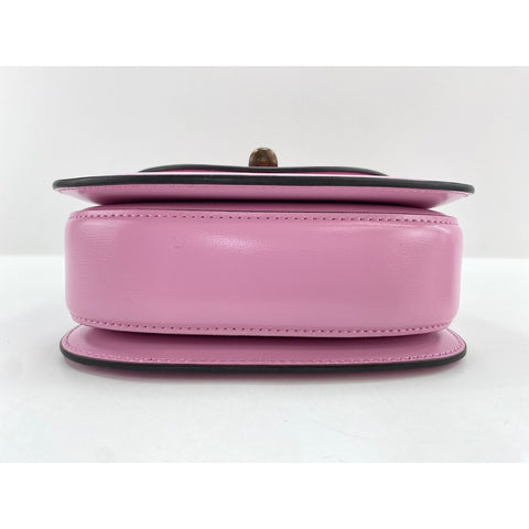 GUCCI Bamboo Handbag pink WS33994