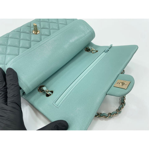 CHANEL Matrasse 25 Shoulder Bag blue WS33995