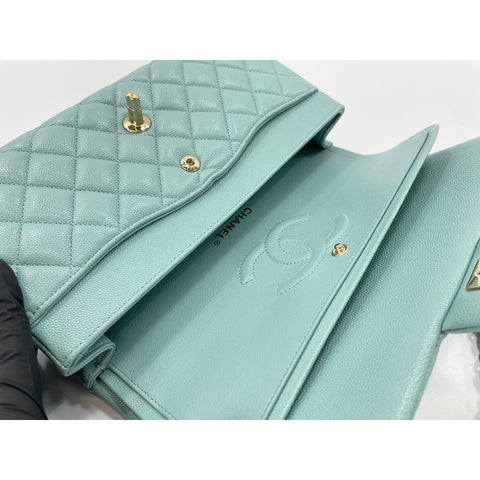 CHANEL Matrasse 25 Shoulder Bag blue WS33995