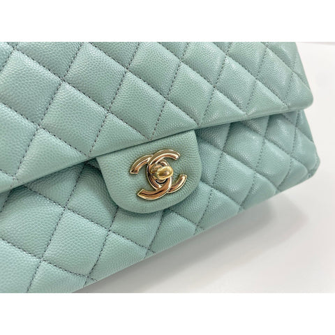 CHANEL Matrasse 25 Shoulder Bag blue WS33995