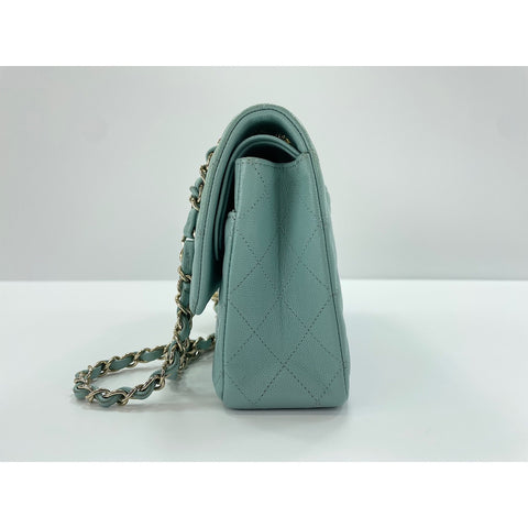 CHANEL Matrasse 25 Shoulder Bag blue WS33995