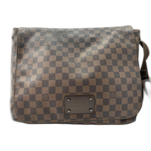 LOUIS VUITTON Brooklyn GM Shoulder Bag Brown WS33997