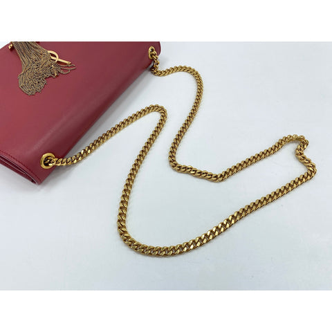 SAINT LAURENT PARIS Kate Shoulder Bag Red WS33998