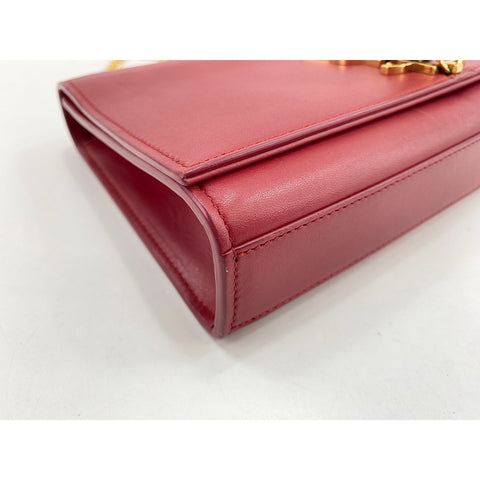 SAINT LAURENT PARIS Kate Shoulder Bag Red WS33998