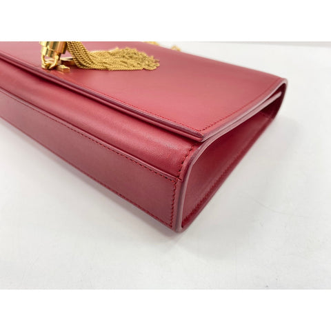SAINT LAURENT PARIS Kate Shoulder Bag Red WS33998