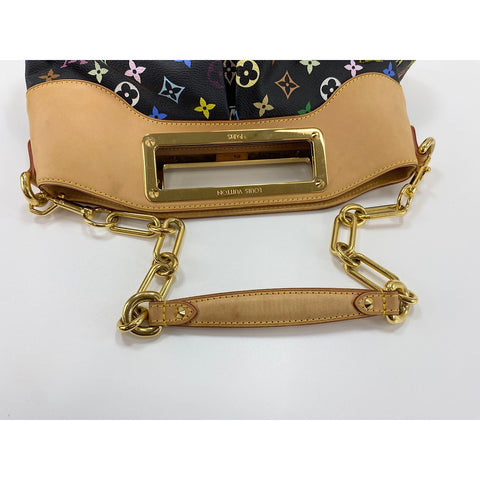 LOUIS VUITTON Judy MM Handbag black WS34002