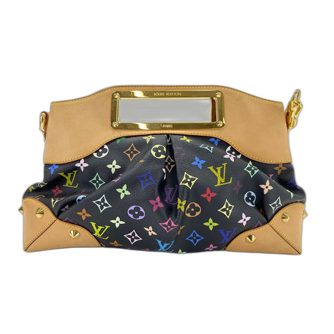 LOUIS VUITTON Judy MM Handbag black WS34002