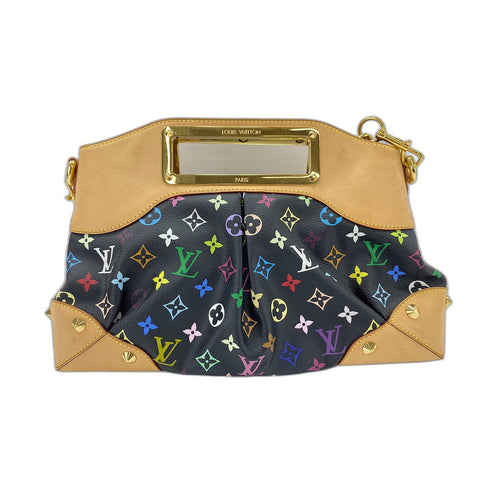 LOUIS VUITTON Judy MM Handbag black WS34002