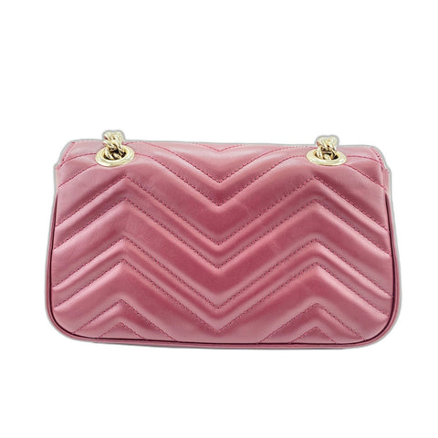 GUCCI GG Marmont Shoulder Bag wine-red WS34003