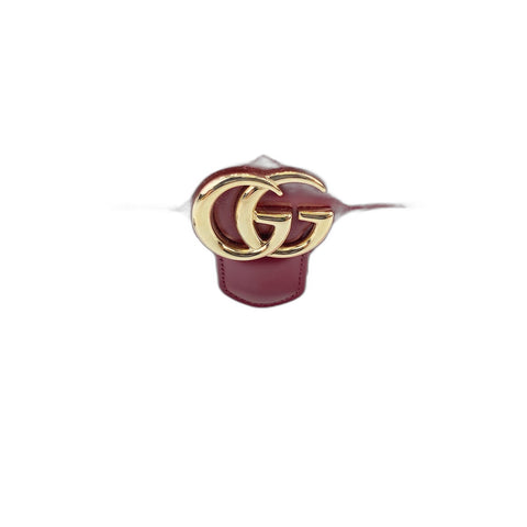 GUCCI GG Marmont Shoulder Bag wine-red WS34003