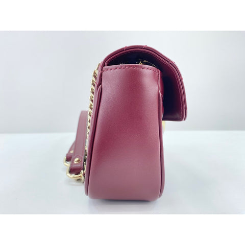 GUCCI GG Marmont Shoulder Bag wine-red WS34003