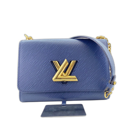 LOUIS VUITTON Twist MM Shoulder Bag Navy WS34004