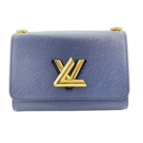 LOUIS VUITTON Twist MM Shoulder Bag Navy WS34004