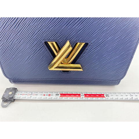 LOUIS VUITTON Twist MM Shoulder Bag Navy WS34004