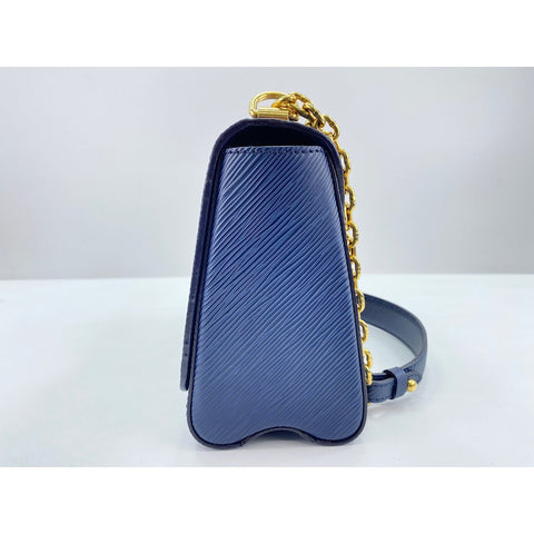 LOUIS VUITTON Twist MM Shoulder Bag Navy WS34004