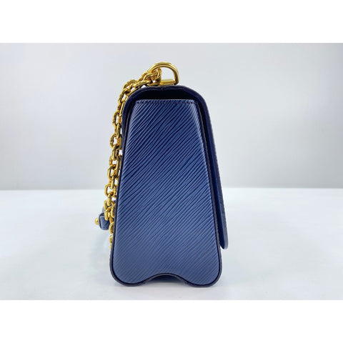 LOUIS VUITTON Twist MM Shoulder Bag Navy WS34004