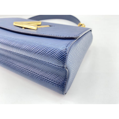 LOUIS VUITTON Twist MM Shoulder Bag Navy WS34004