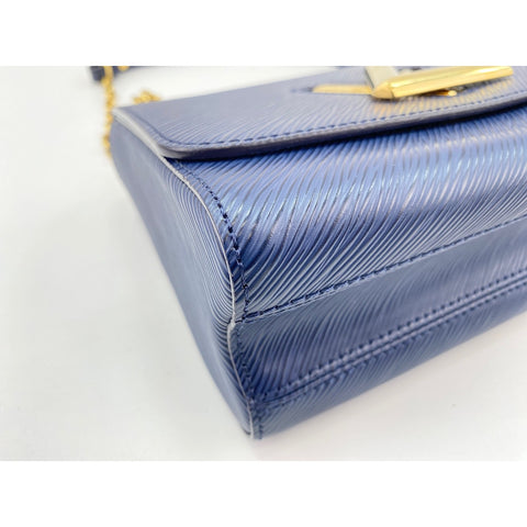 LOUIS VUITTON Twist MM Shoulder Bag Navy WS34004