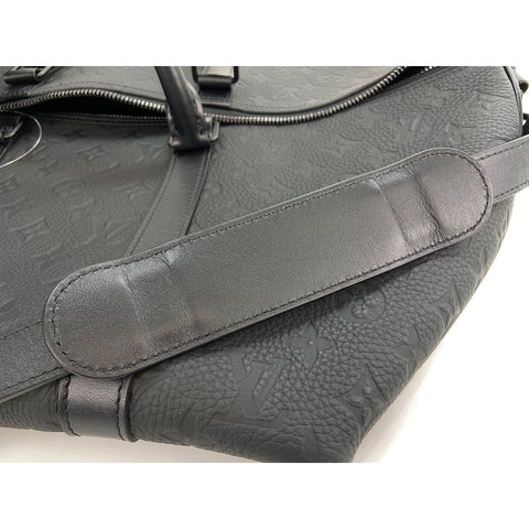 LOUIS VUITTON Kiepol Bandriere 50 Boston bag black WS34006