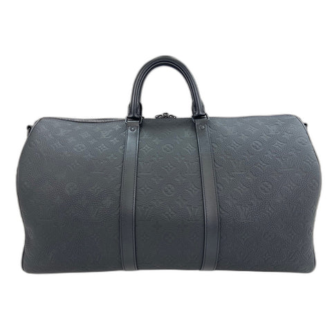 LOUIS VUITTON Kiepol Bandriere 50 Boston bag black WS34006