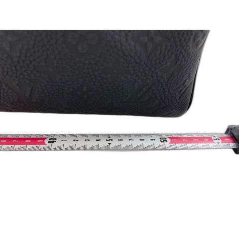 LOUIS VUITTON Kiepol Bandriere 50 Boston bag black WS34006